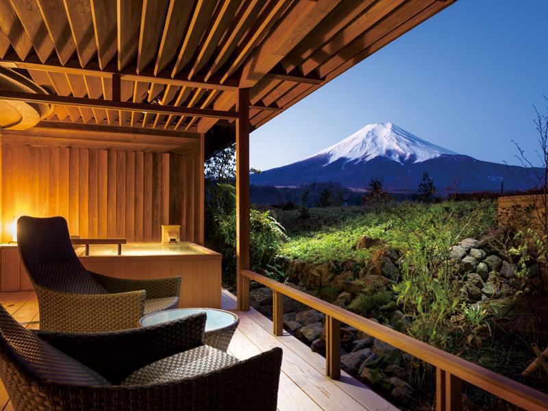 Fujisan Onsen Bessho Sasa Hotel Fujiyoshida Buitenkant foto